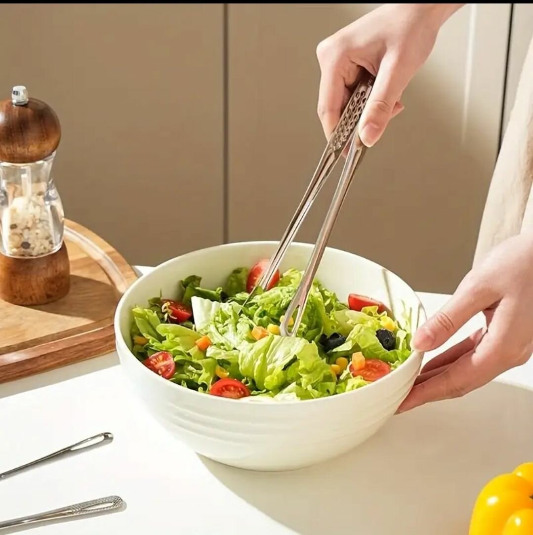 Pinces de cuisine en acier inoxydable