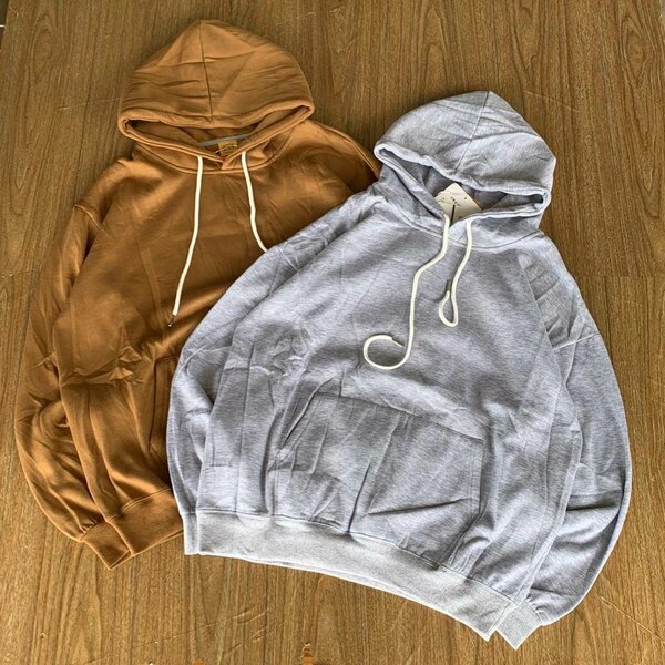 Heavy plain hoodies