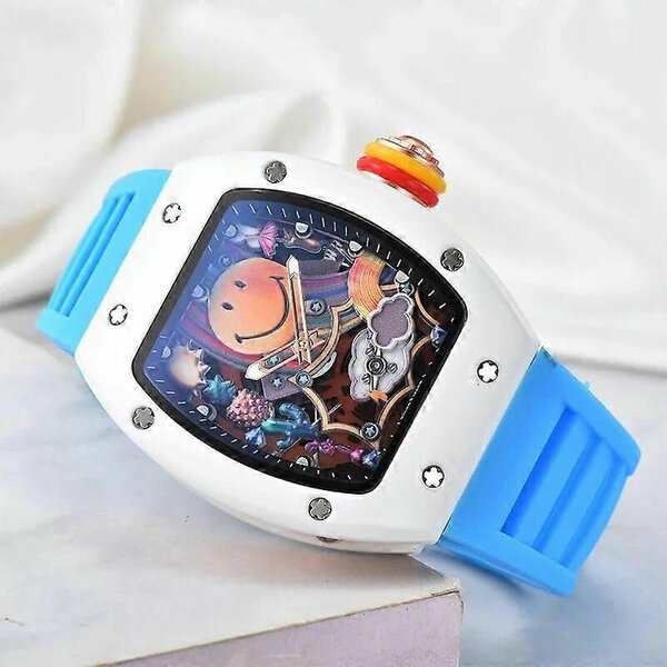 Montre ludique colorée