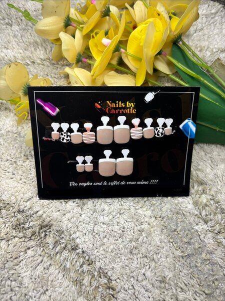 Faux ongles design élégant