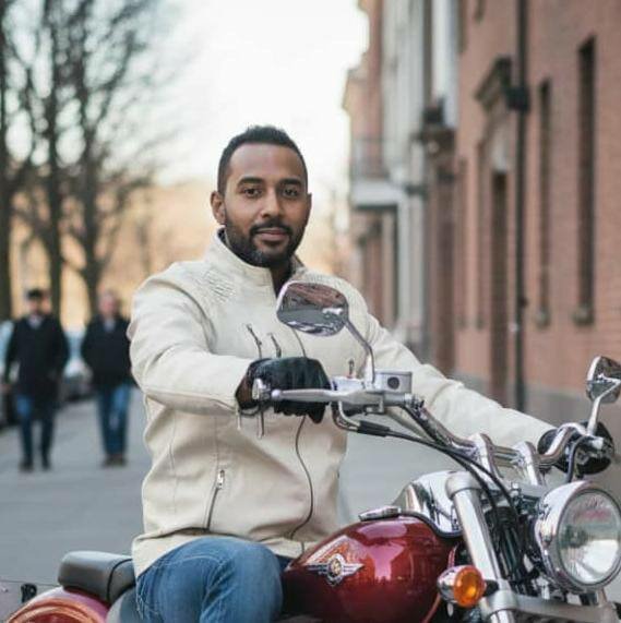 Blouson Cuir Homme Vintage