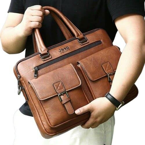 Sacoche en cuir élégant