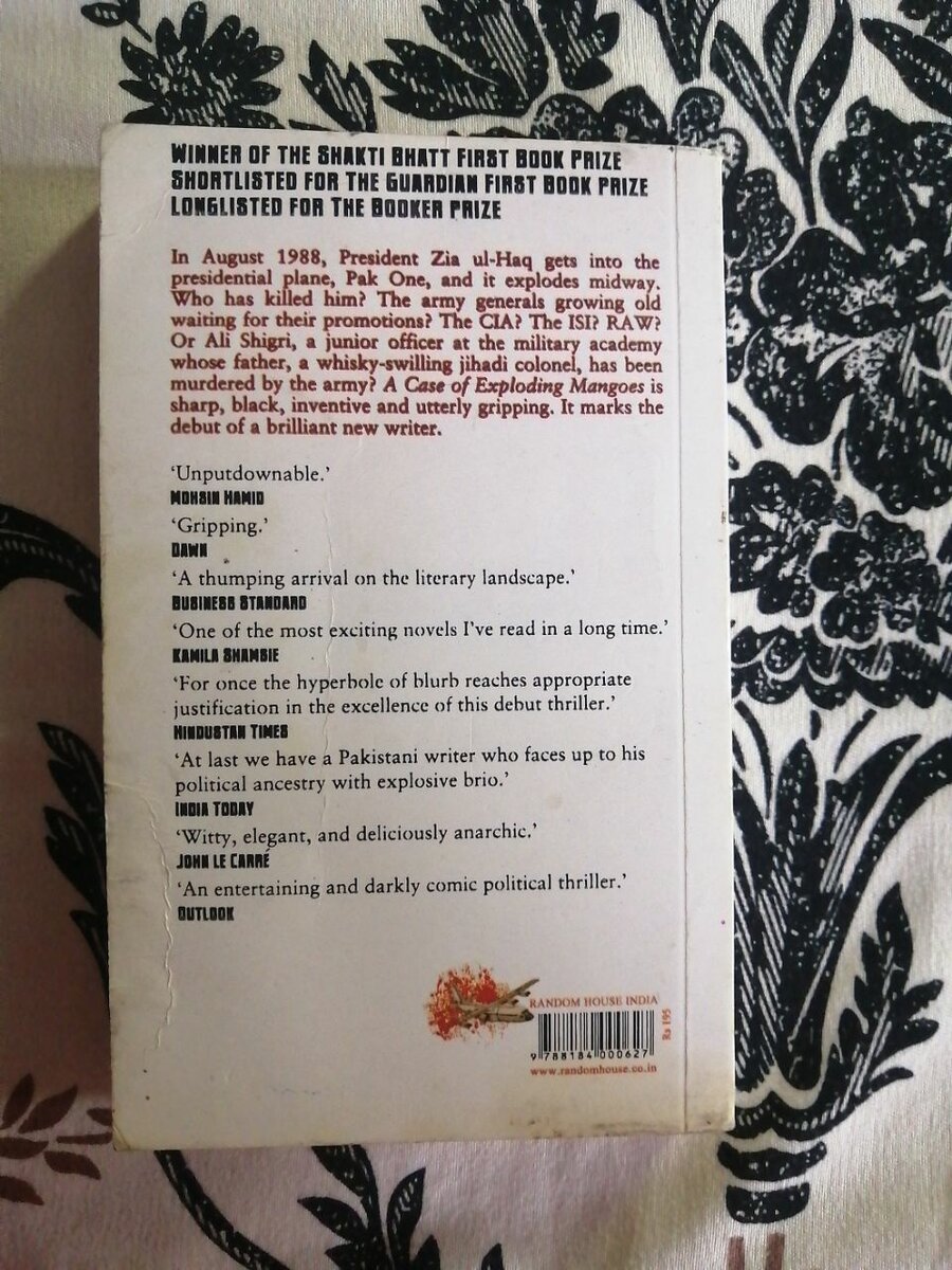 A Case of Exploding Mangoes by Mohammed Hanif