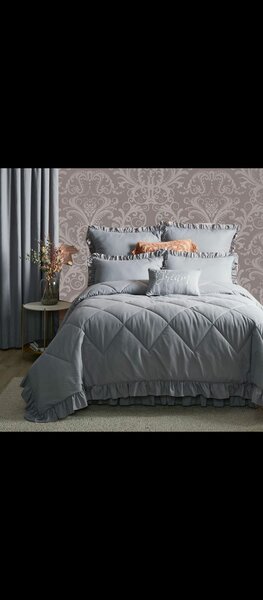 5 PIECES NOOR COMFORTERS KING SIZE VERY BIG