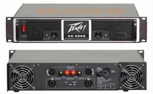 Amplificateur de très haute puissance peavey 4000w