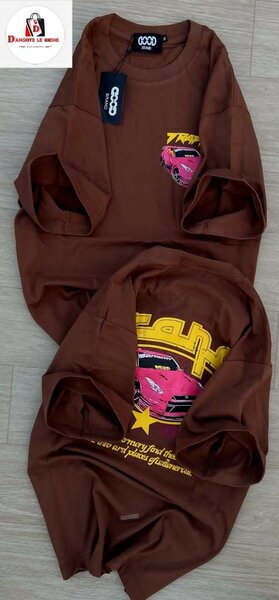 T-shirt imprimé voiture homme