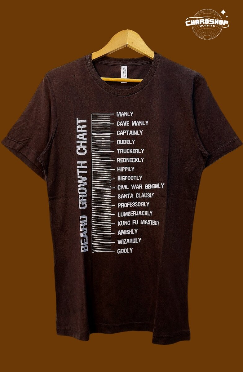 T-shirt marron amusante homme