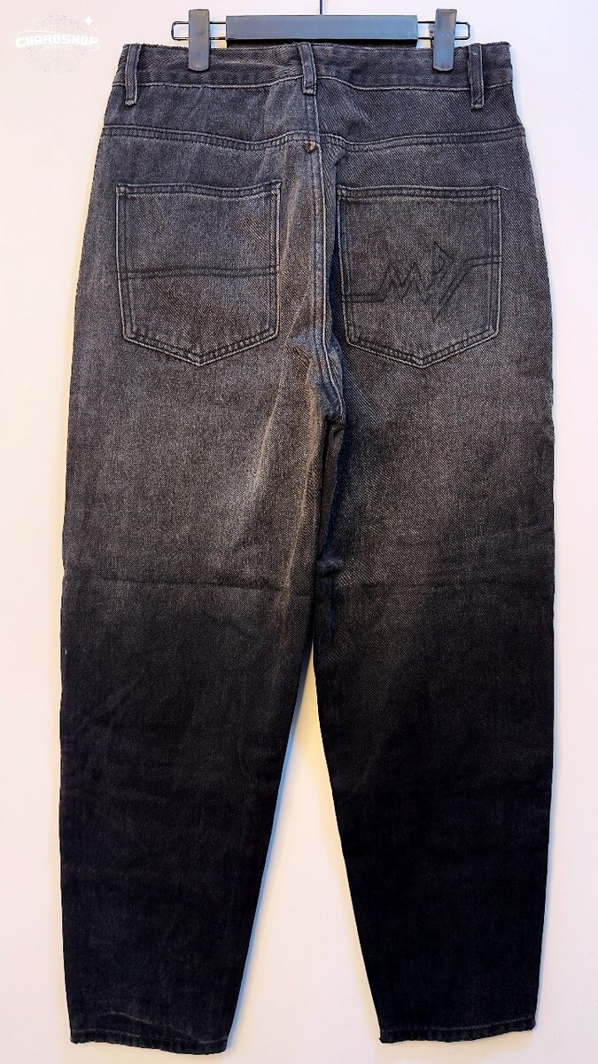 Jeans noir délavé homme