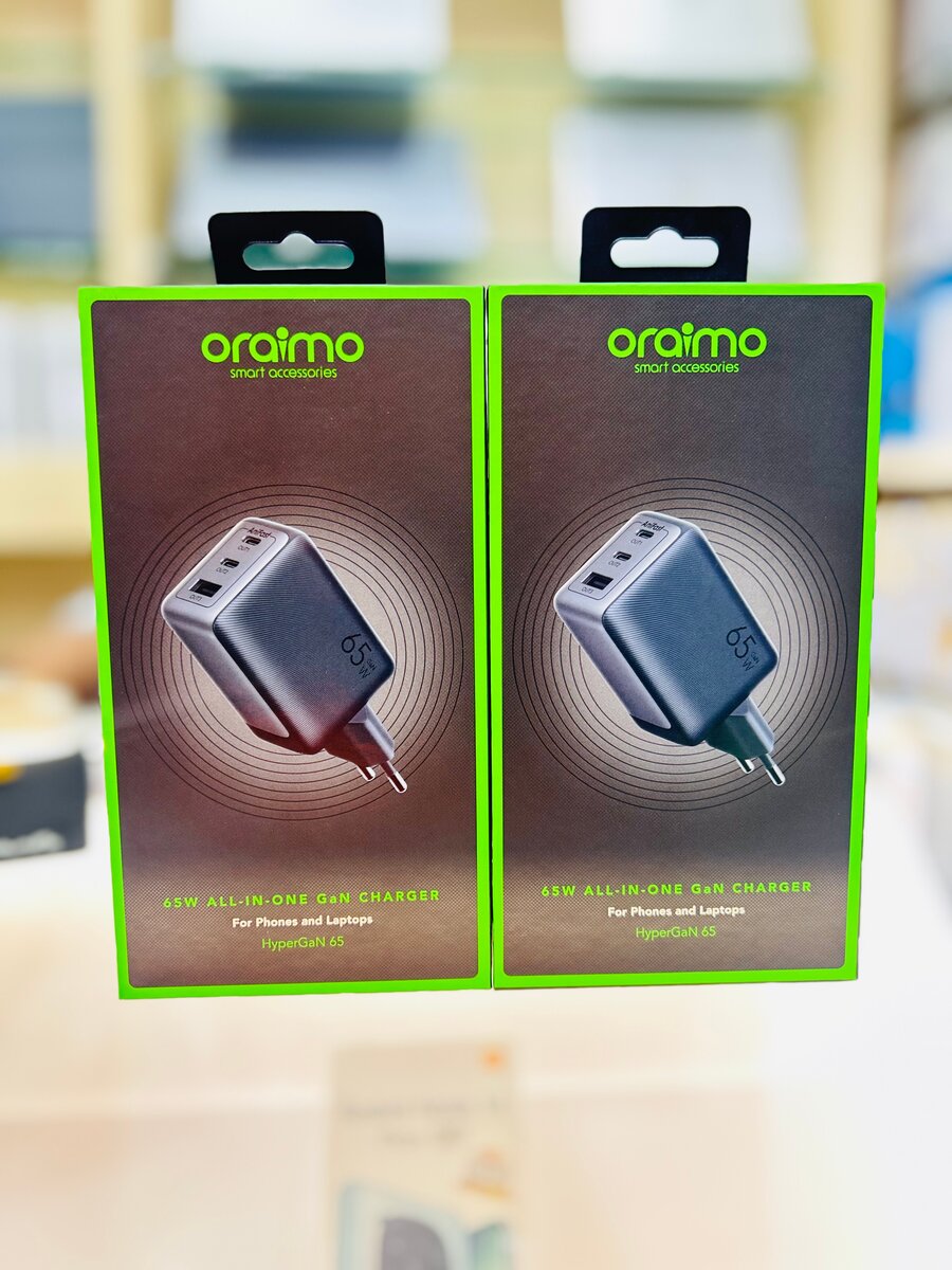 Chargeur oraimo HyperGaN 65W