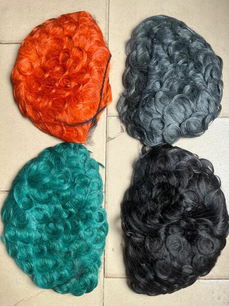 Perruques Synthétiques Colorées