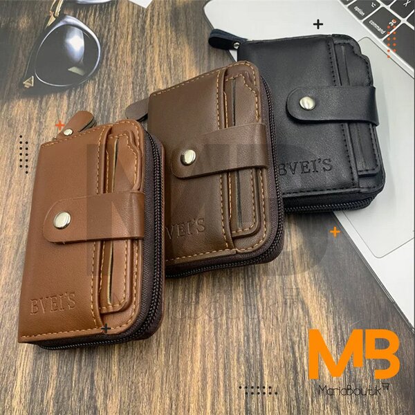 MBK Porte-carte Homme Noir