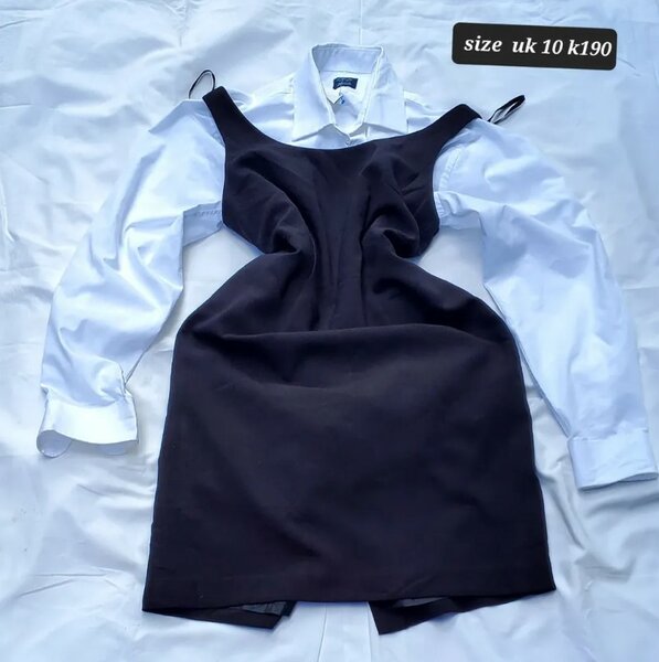 Stylish women's office dress black