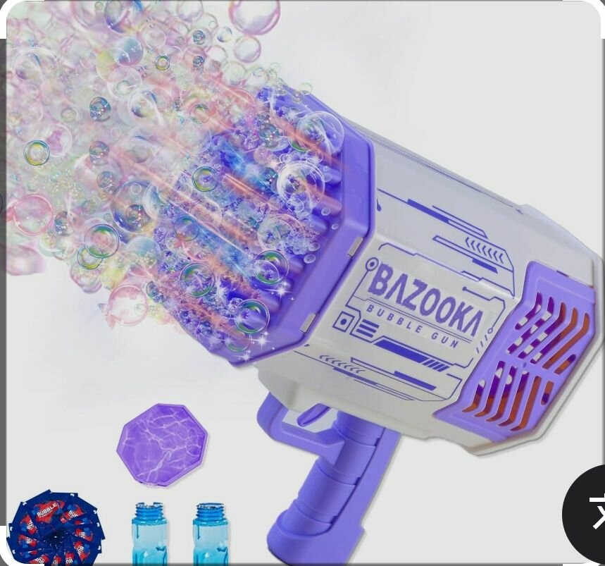 Pistolet à Bulles Bazooka