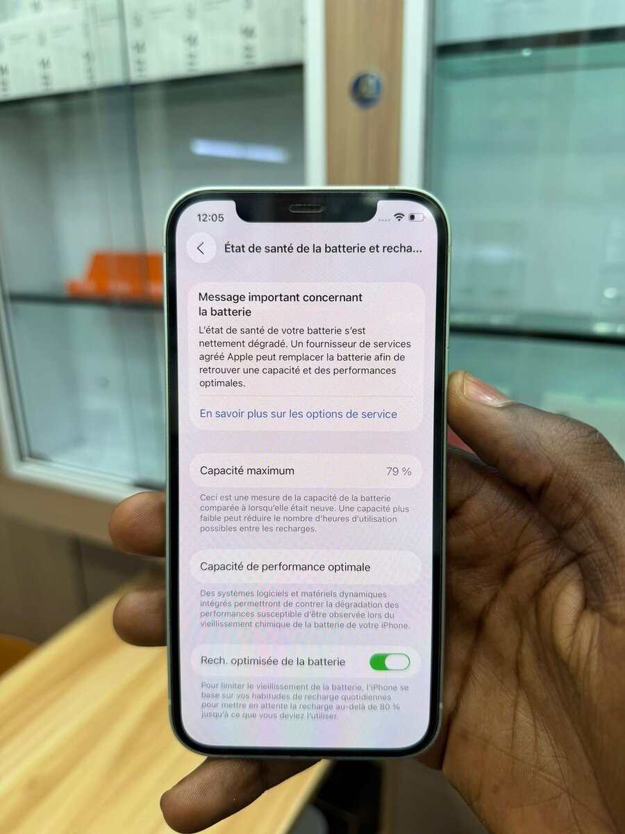 iPhone 12 Vert 64Go Débloqué