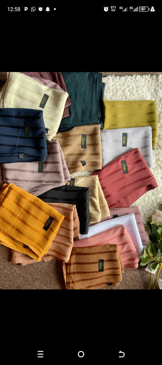 Voile Asma importé élégant