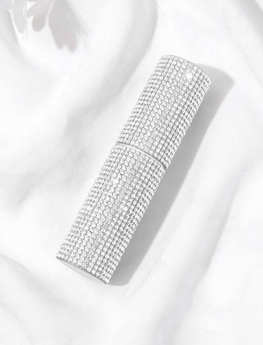 Rhinestone Perfume Bottle.