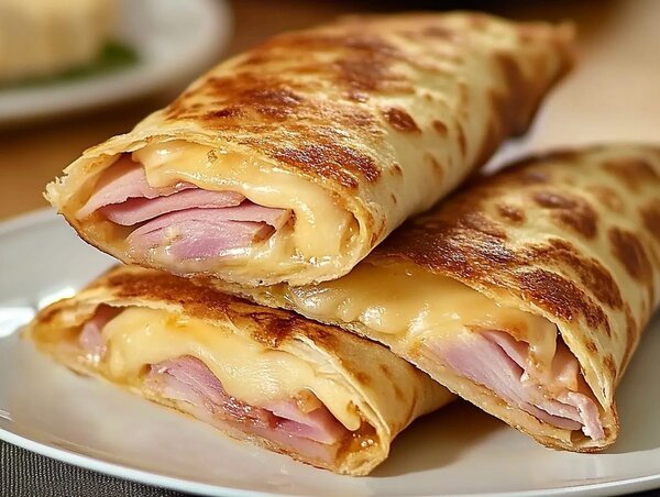 10 Crêpes jambon-fromage