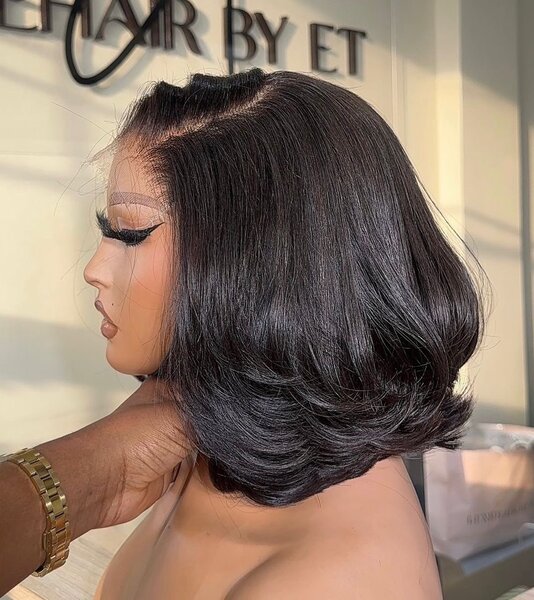 Perruque raw hair Chic Noire