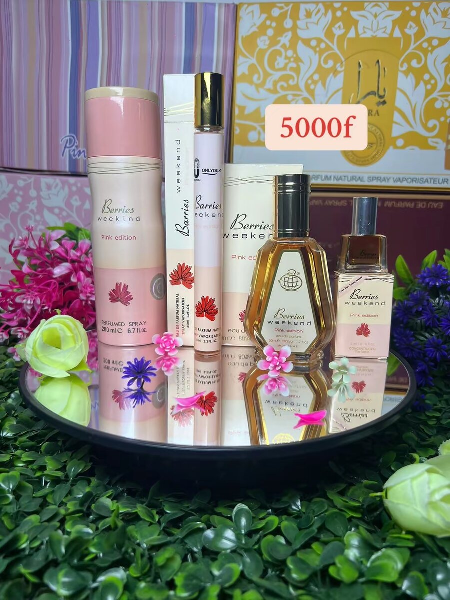 Ensemble Parfums Berries