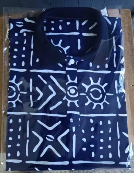 Polo Homme Motif Africain