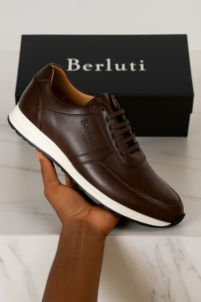 Chaussures Derby en Cuir Berluti