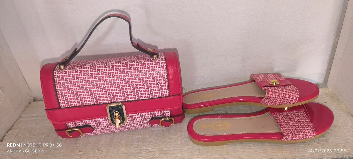Ensemble sac à main+ chaussure