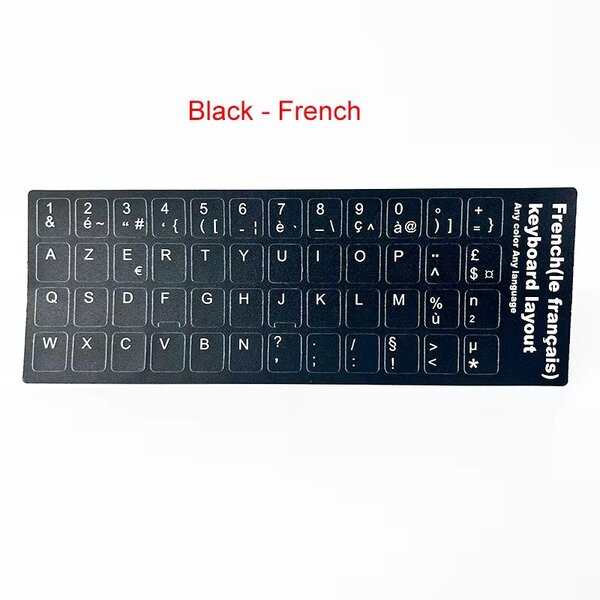 Autocollants Clavier Universels