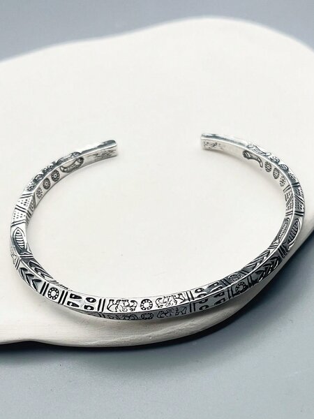 Bracelet en argent homme