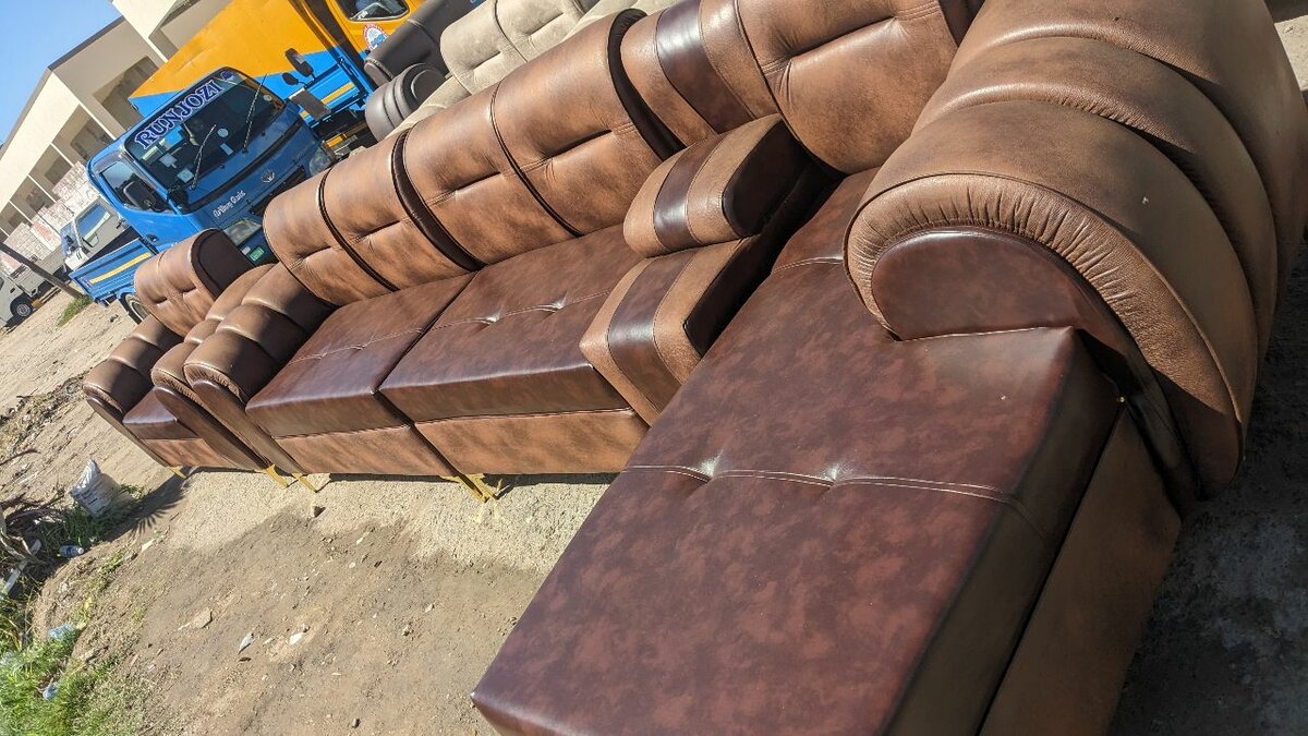 Big Saiso leather sofa sets