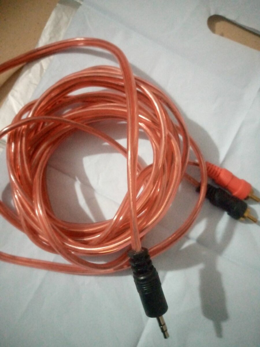 Câble RCA vers Jack Audio 3,5m