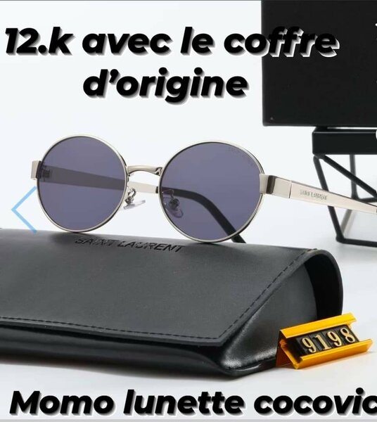 Lunette avec coffret d'origine