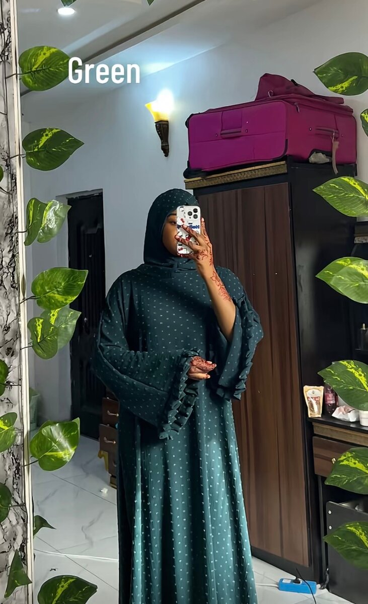 Robe Hijab Élégante Bohème