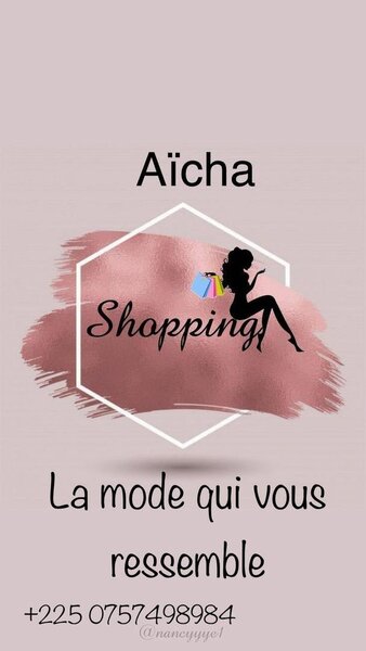 Aïcha shopping 