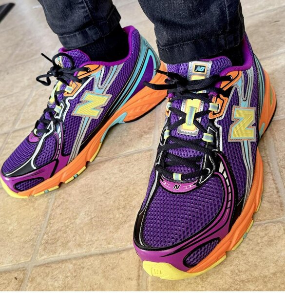 Chaussures New Balance 9060 violettes