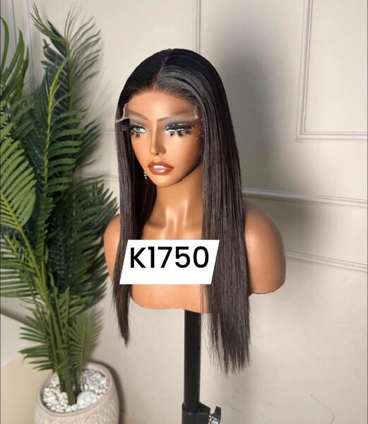 wig long black