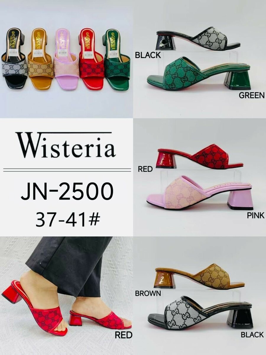 Gucci wisteria slipper heel