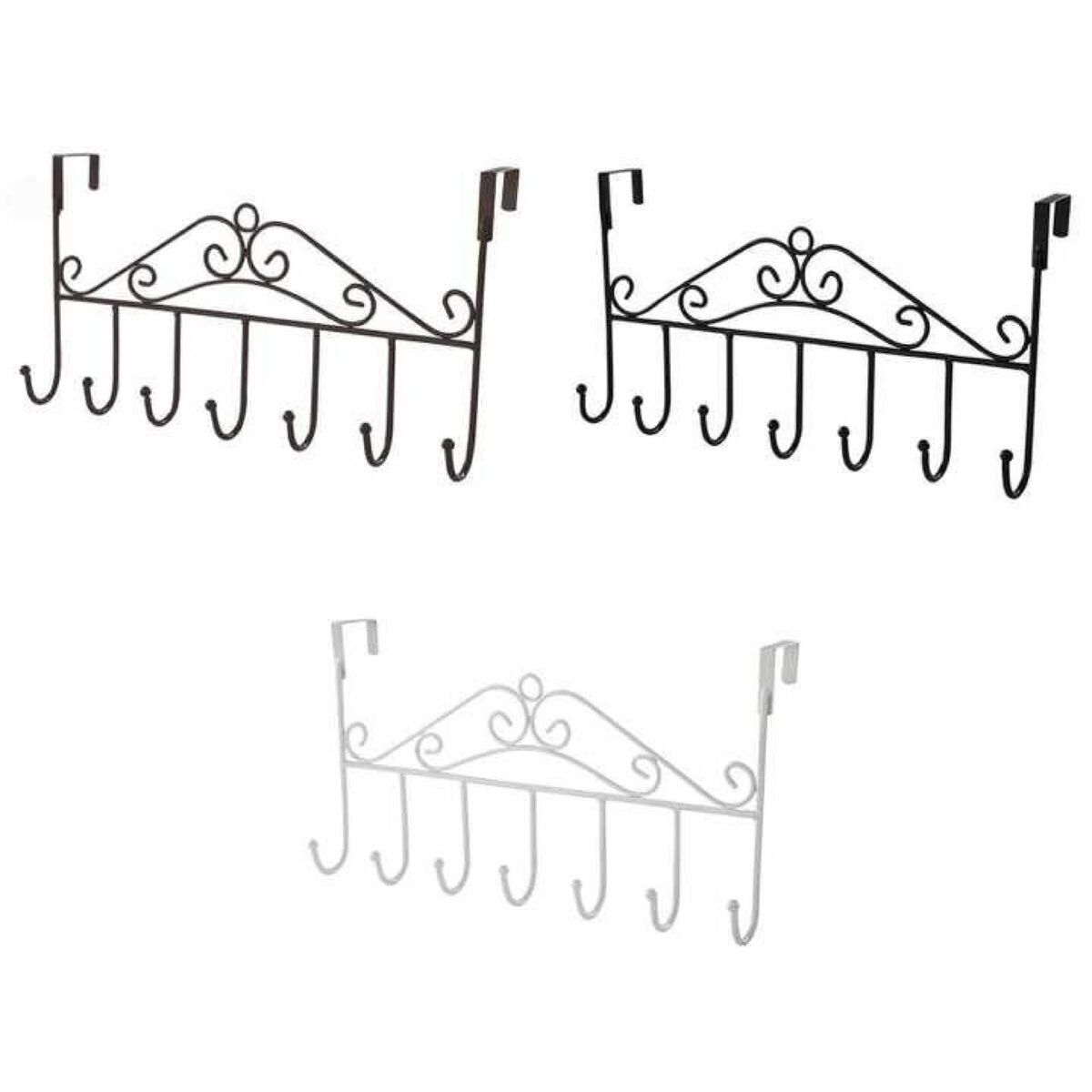 Porte-manteau mural en fer