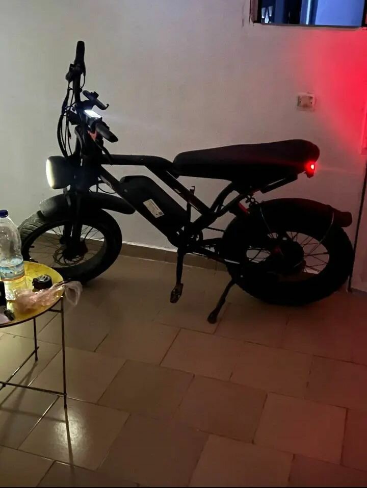 Vélo Électrique Pliable Noir