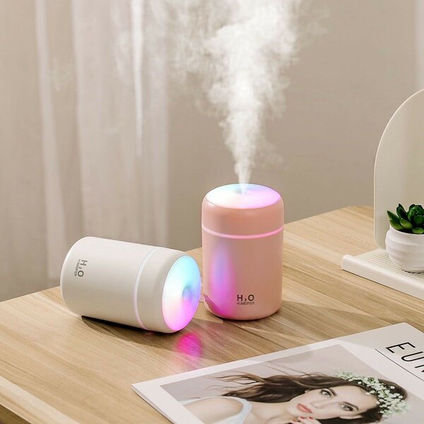 Essential oils + humidifier