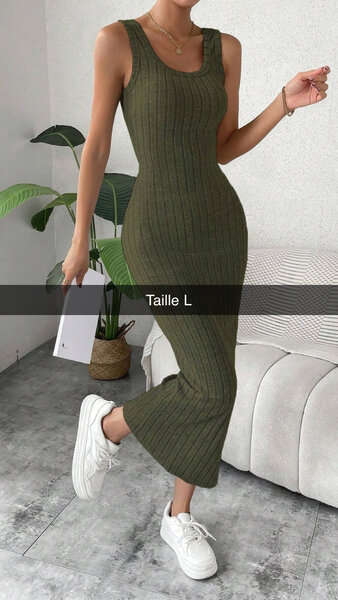 Robe longue élégante femme