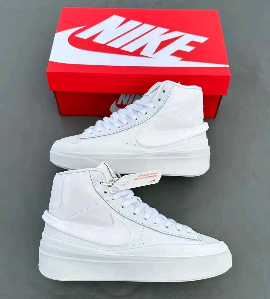 Baskets Nike Air blanches