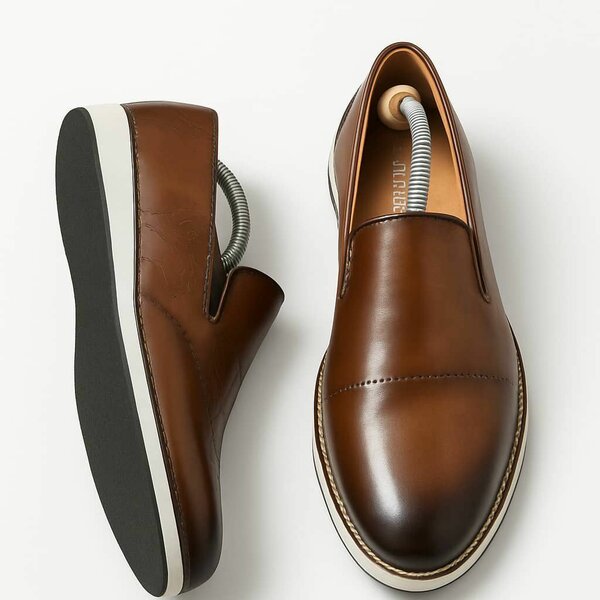 Mocassins en cuir Berluti