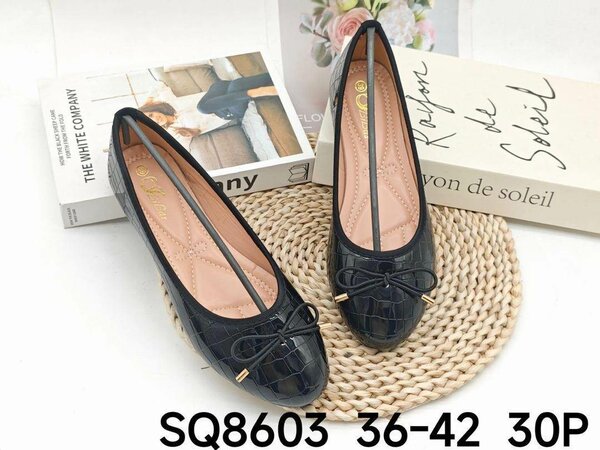 Ballerines noires élégantes