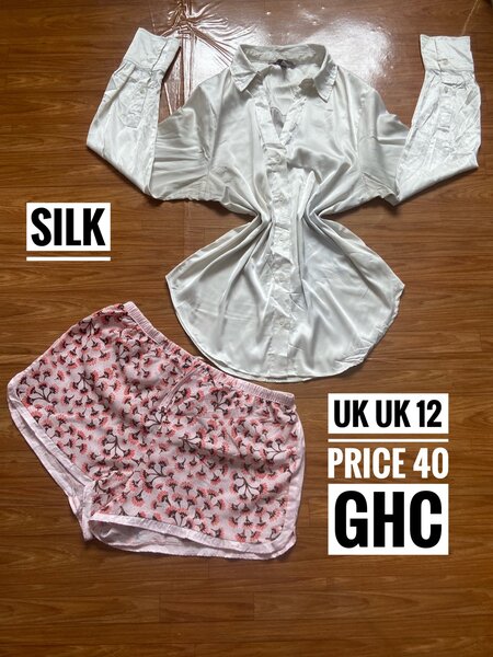 Silk nightwear