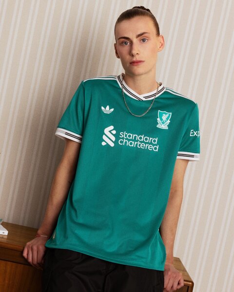 Maillot de football vert Liverpool