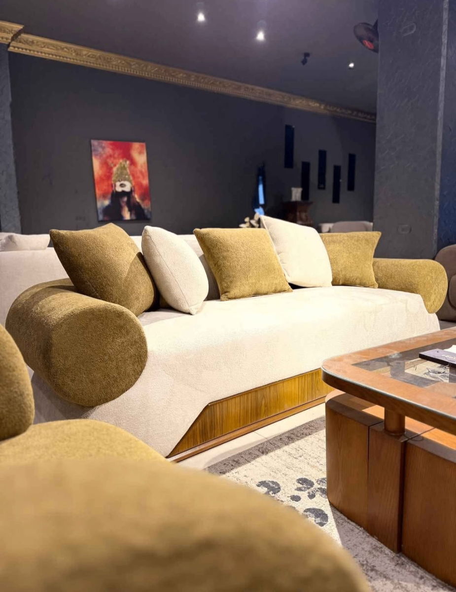 Canapé moderne en tissu