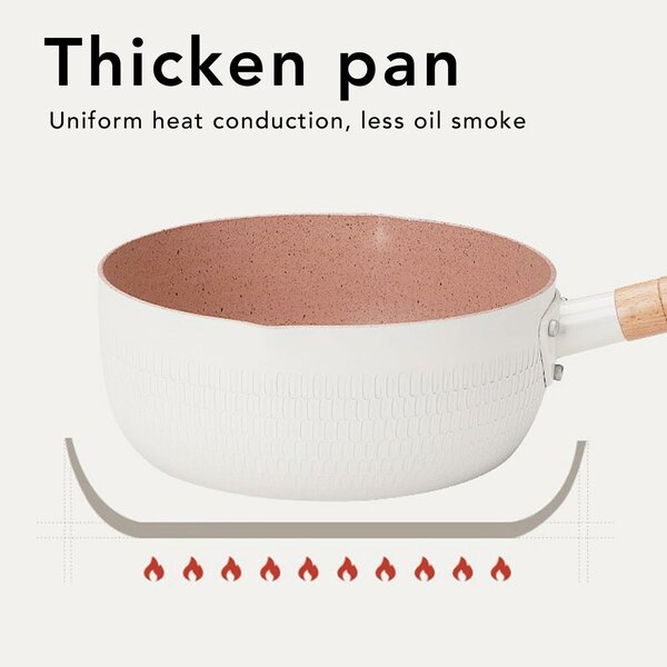 Multi Purpose Fast Heat Up Cooking Pot Wear Resistant Sticky