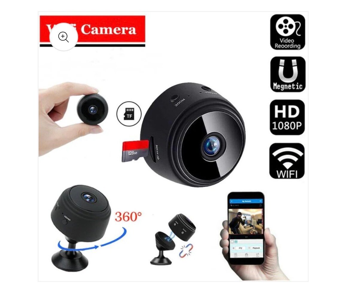 Mini caméra HD WiFi 1080P