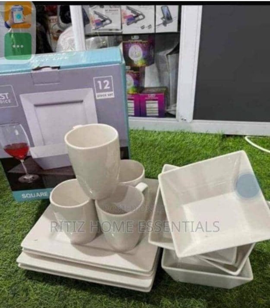 12 pieces dinner set