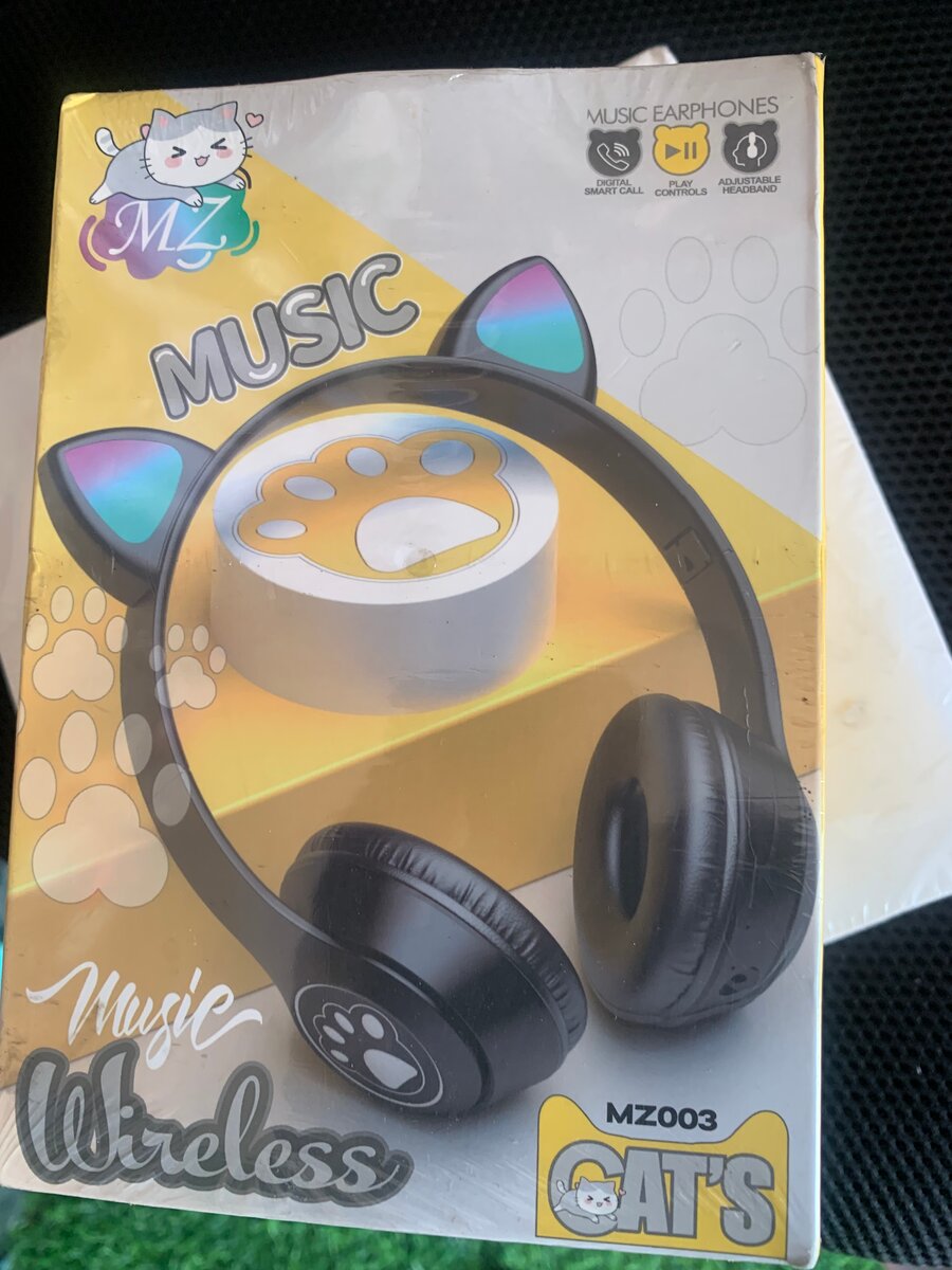 Casque Sans Fil Oreilles de Chat